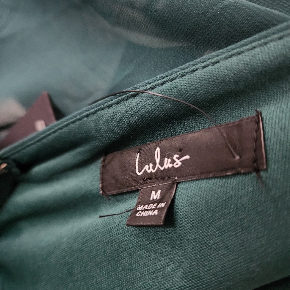 Lulu's Teal Layered Dress - Picture 4 of 6